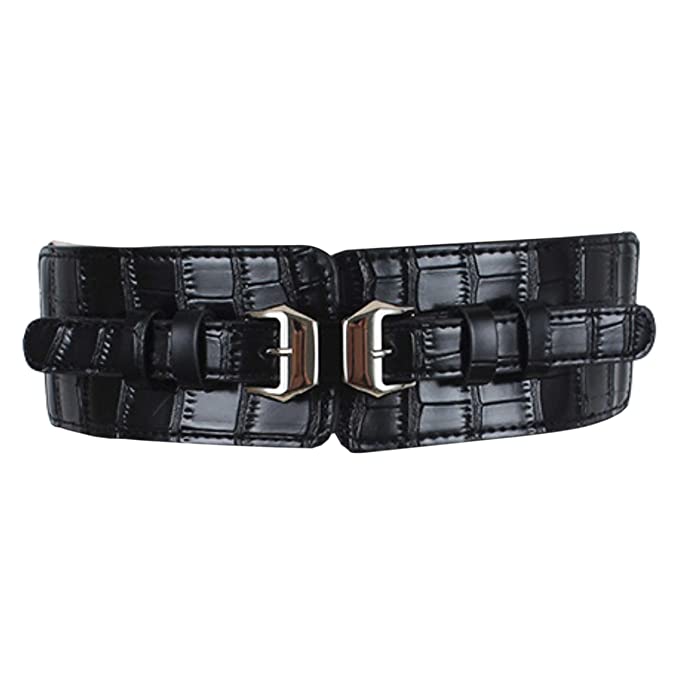 Redhorns Elastic Ladies Wide Belt#color_black