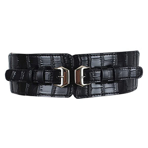 Redhorns Elastic Ladies Wide Belt#color_black