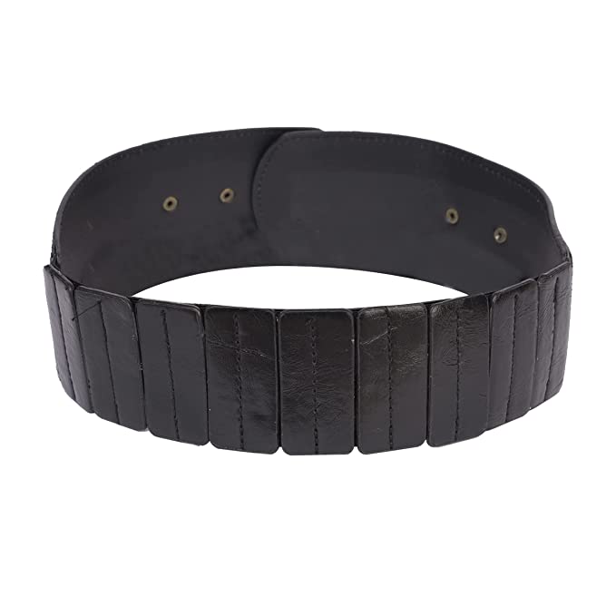 Redhorns Elastic Ladies Wide Belt#color_black