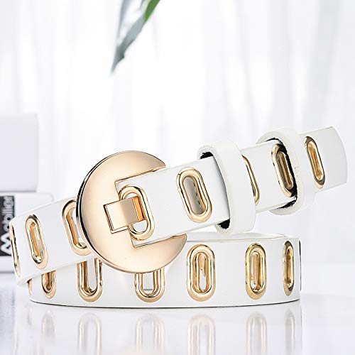 Redhorns Elastic Ladies Wide Belt#color_white