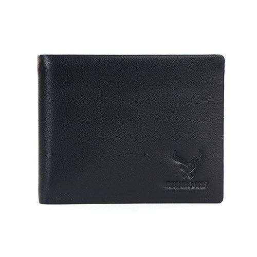 Men's Genuine Leather Wallet black#color_black