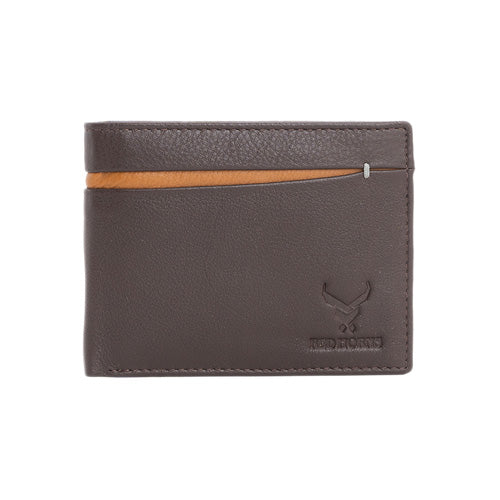 Men's Genuine Leather Wallet  D. Brown#color_dark-brown