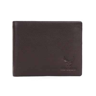 Men's Genuine Leather Wallet d brown#color_dark-brown