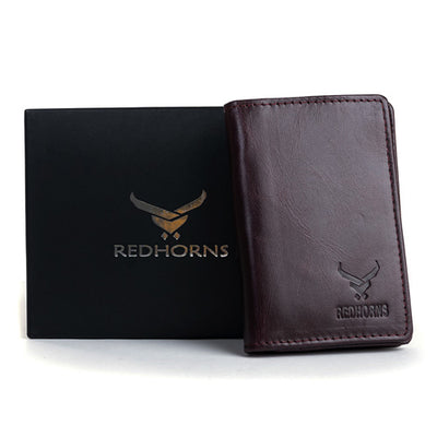 Men's Leather Cardholder cherry#color_cherry