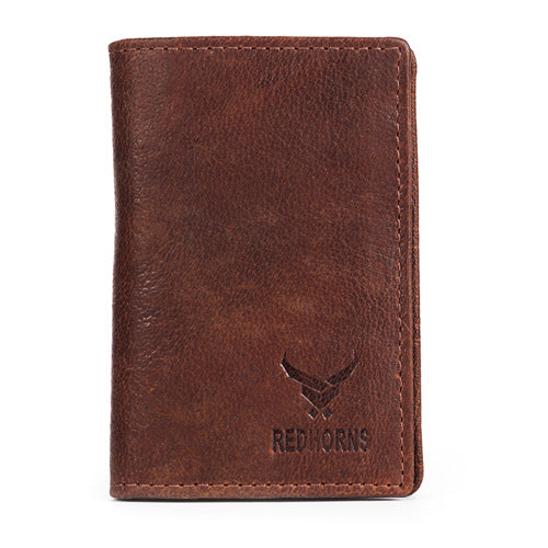 Men's Leather Cardholder cognac#color_cognac