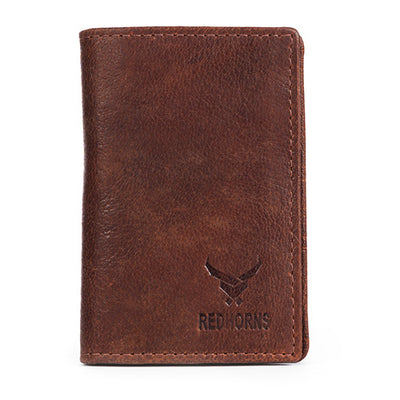 Men's Leather Cardholder cognac#color_cognac