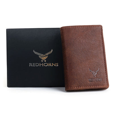 Men's Leather Cardholder cognac#color_cognac
