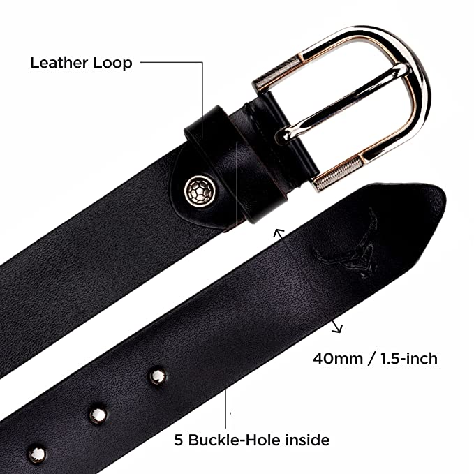 Classic Design Genuine Leather Belt for Men | Gents Leather Belt (GB22A)