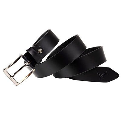 Redhorns Genuine Leather Belt for Men | Gents Branded Leather Belt (GB21A)