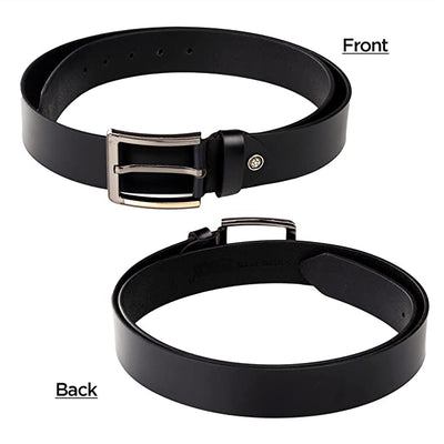 Redhorns Genuine Leather Belt for Men | Gents Branded Leather Belt (GB21A)