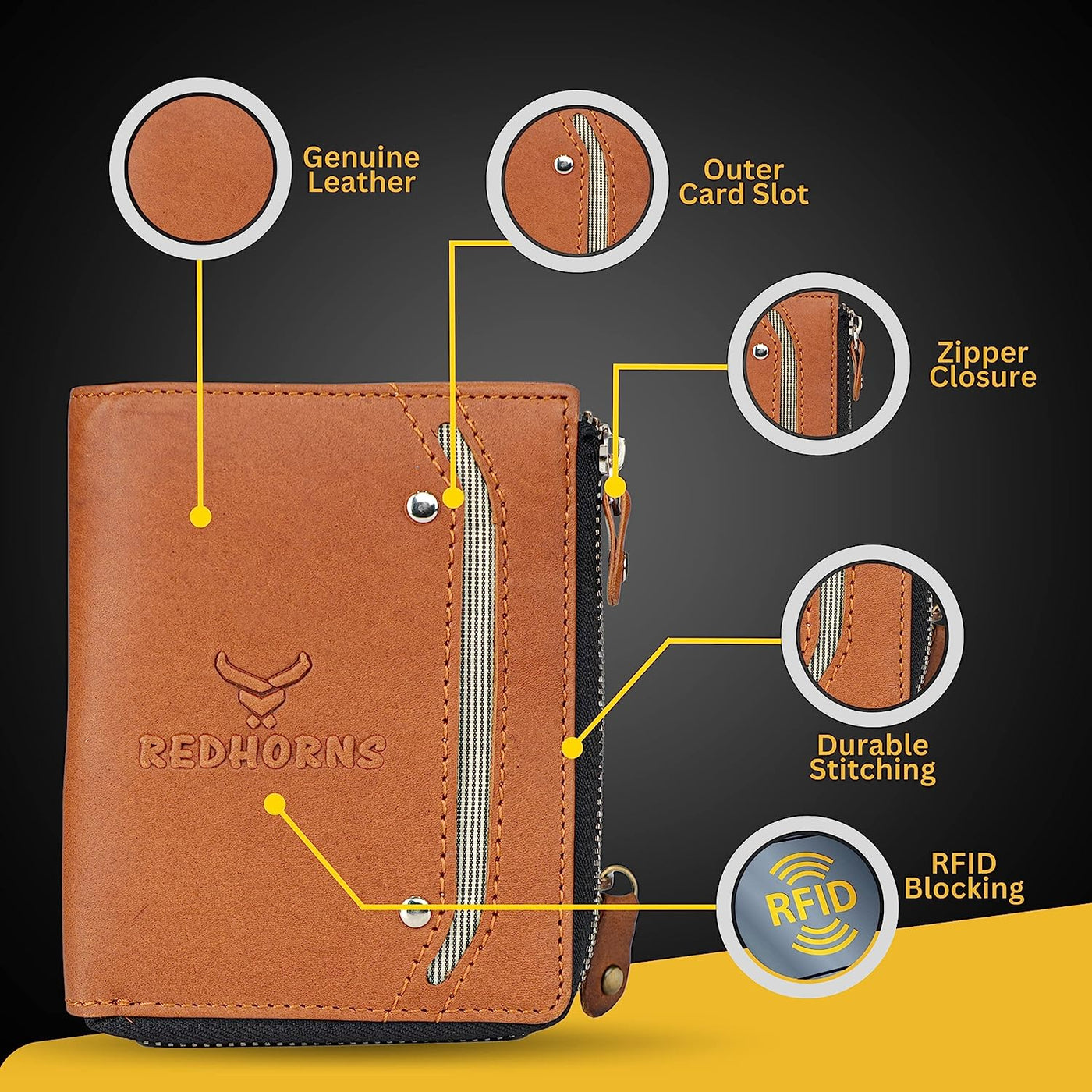 Mens Wallet#color_tan