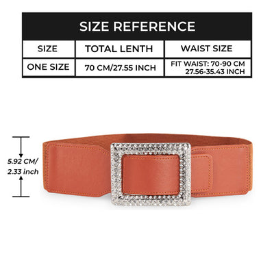 Women's Belt Brown#color_brown