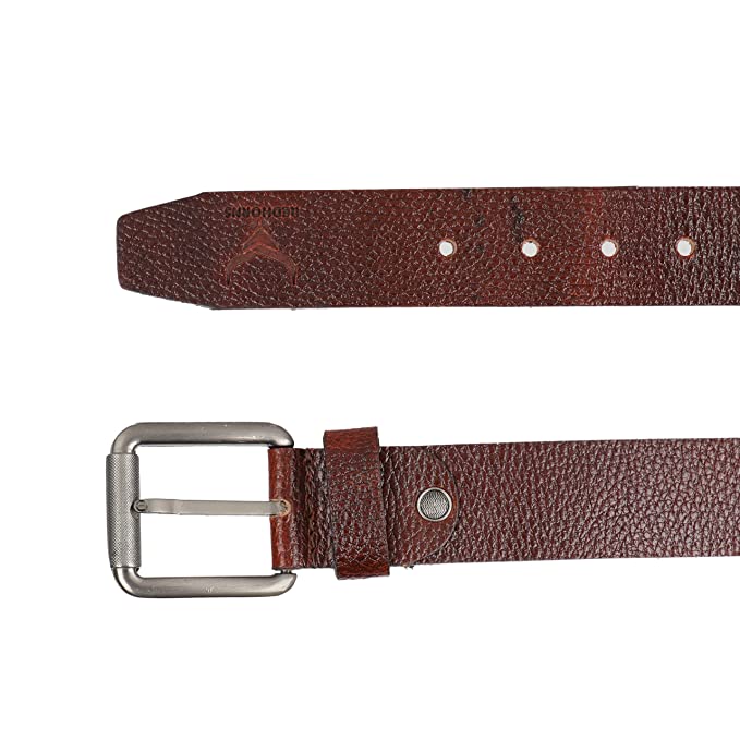 Redhorns Mens Genuine Leather Belt#color_tan