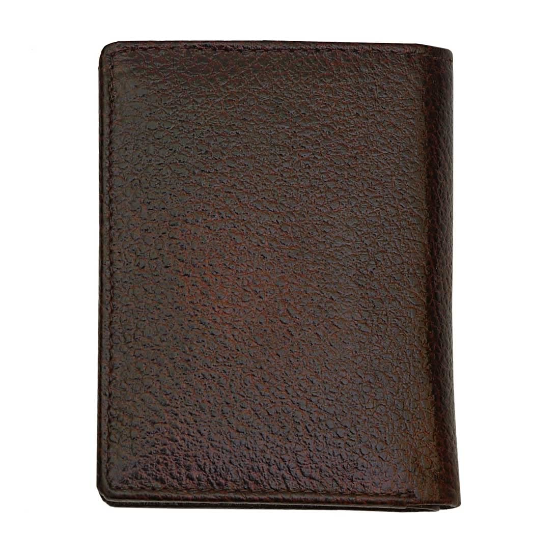 Men's Genuine Leather Bi-Fold Wallet#color_bombay-brown