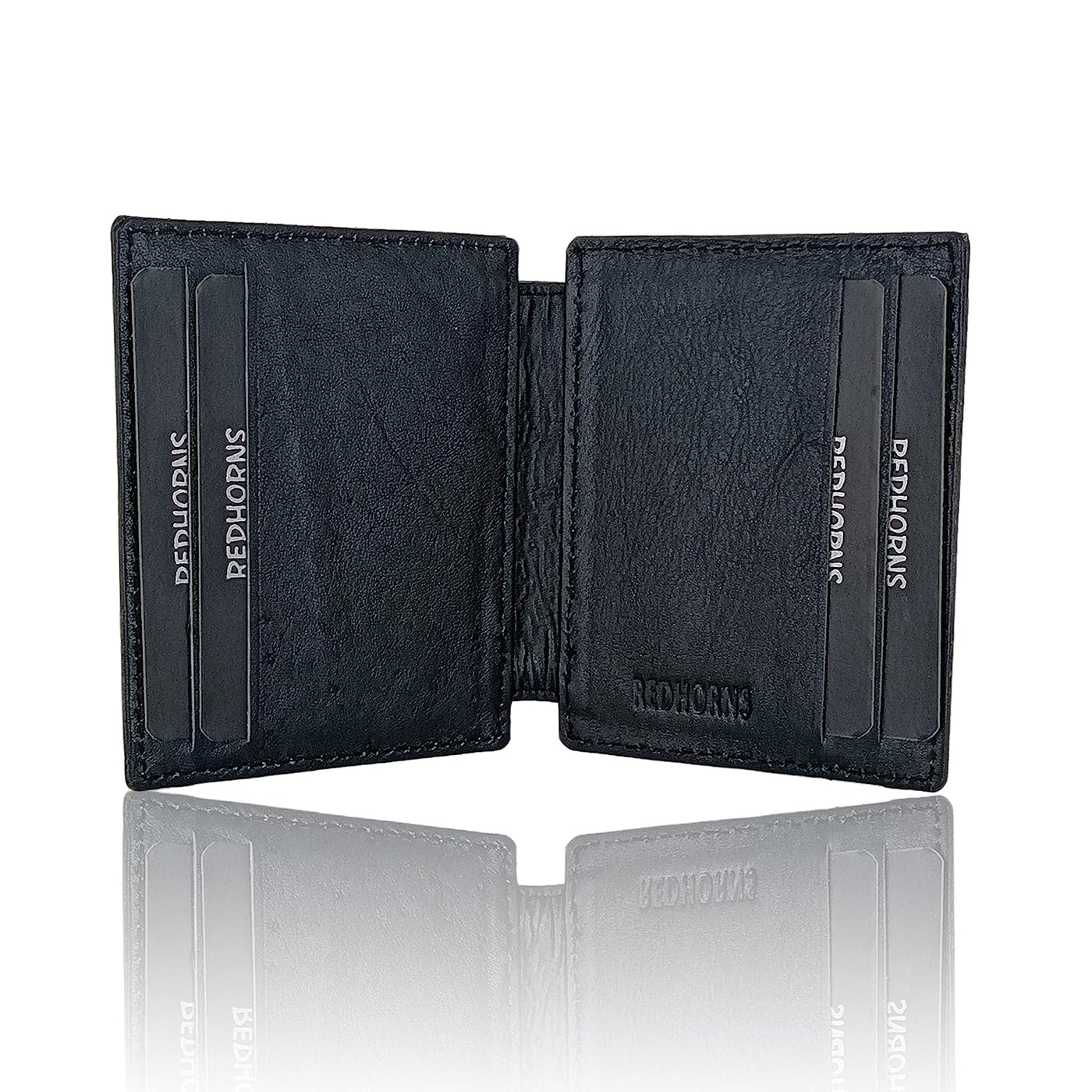 Redhorns Unisex Wallet#color_black