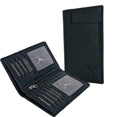 Unisex Leather Cardholder#color_black