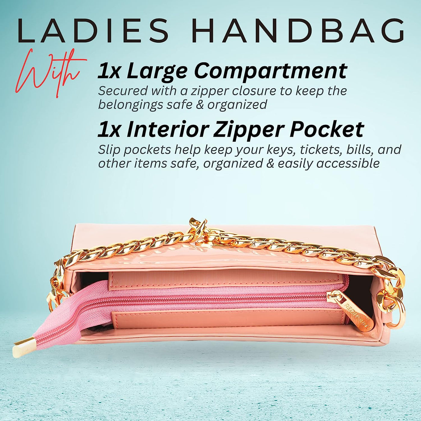Ladies handbag#color_pink