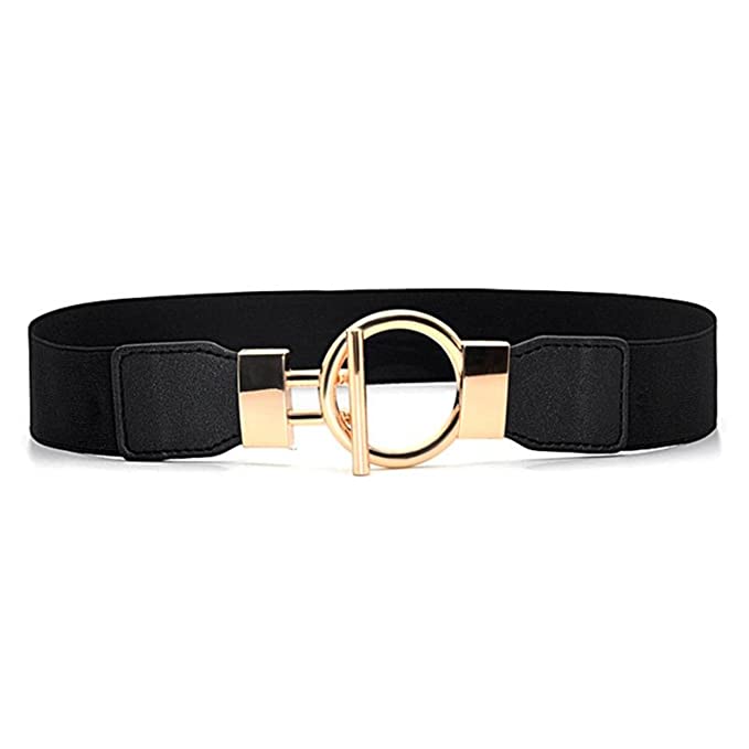 Redhorns Elastic Ladies Wide Belt#color_black