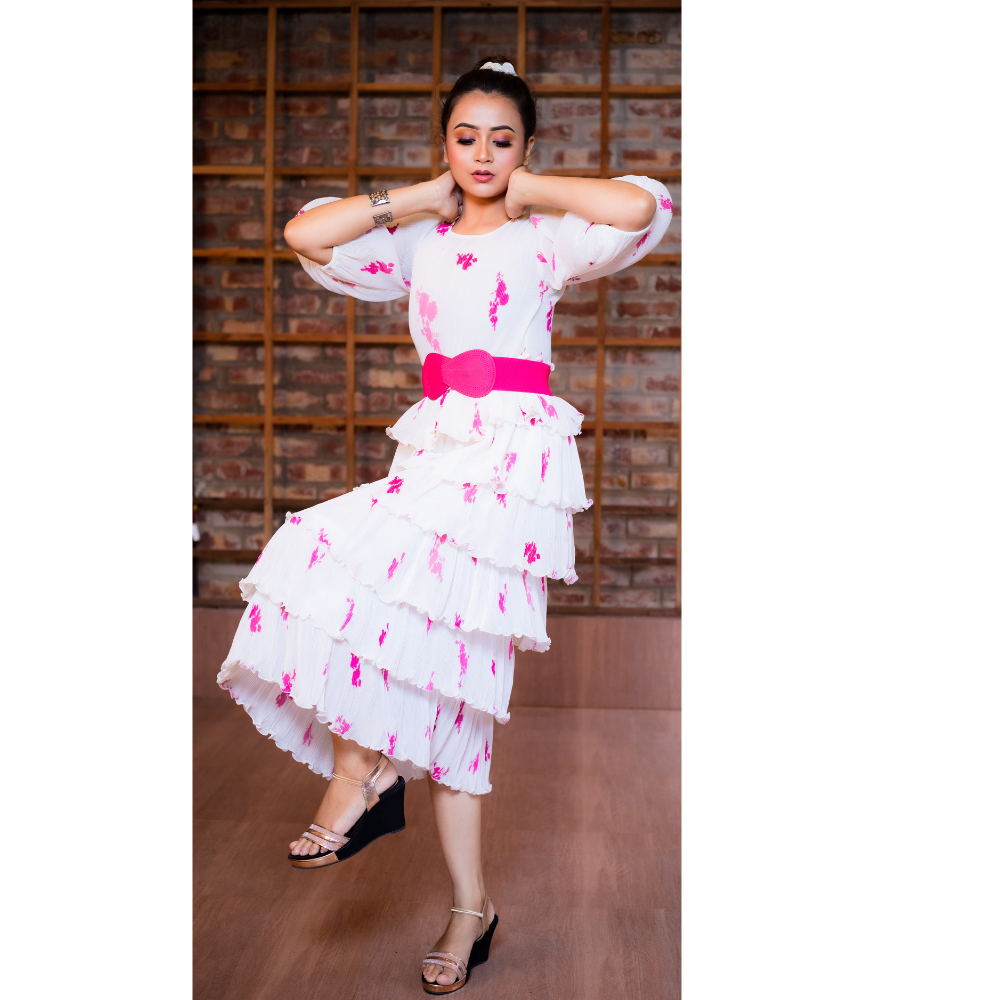 Redhorns Elastic Ladies Belt#color_pink